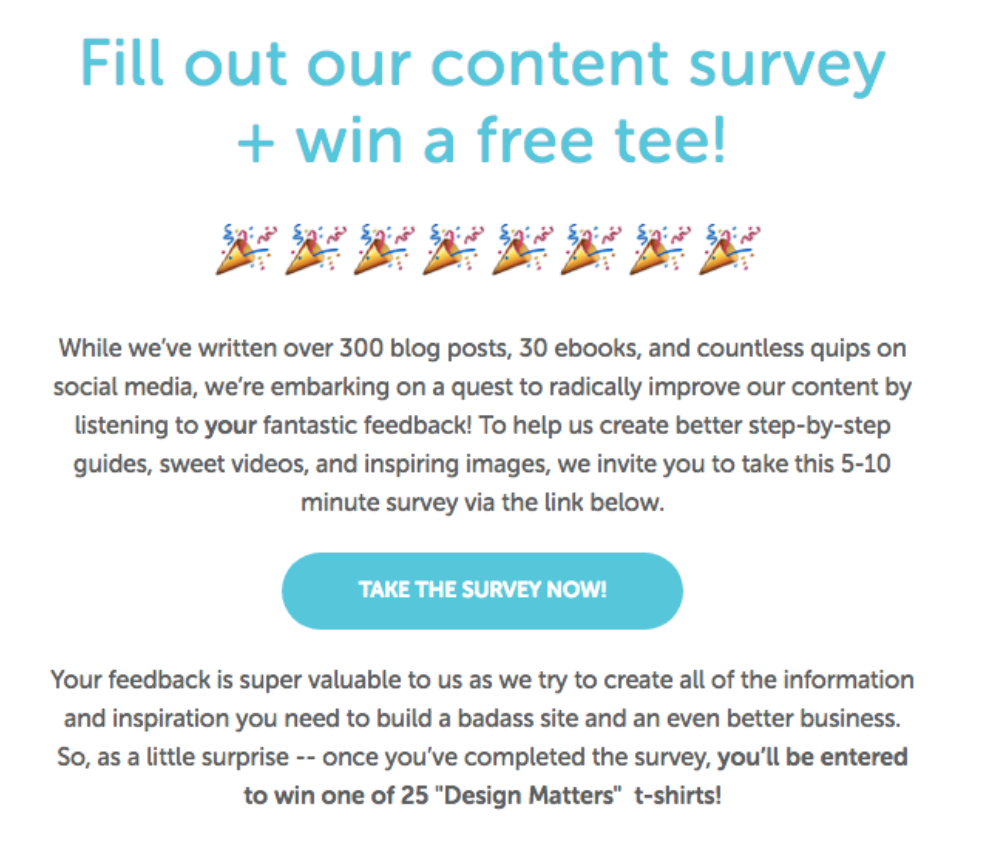 flywheel customer survey email