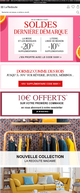 CROonTap La Redoute