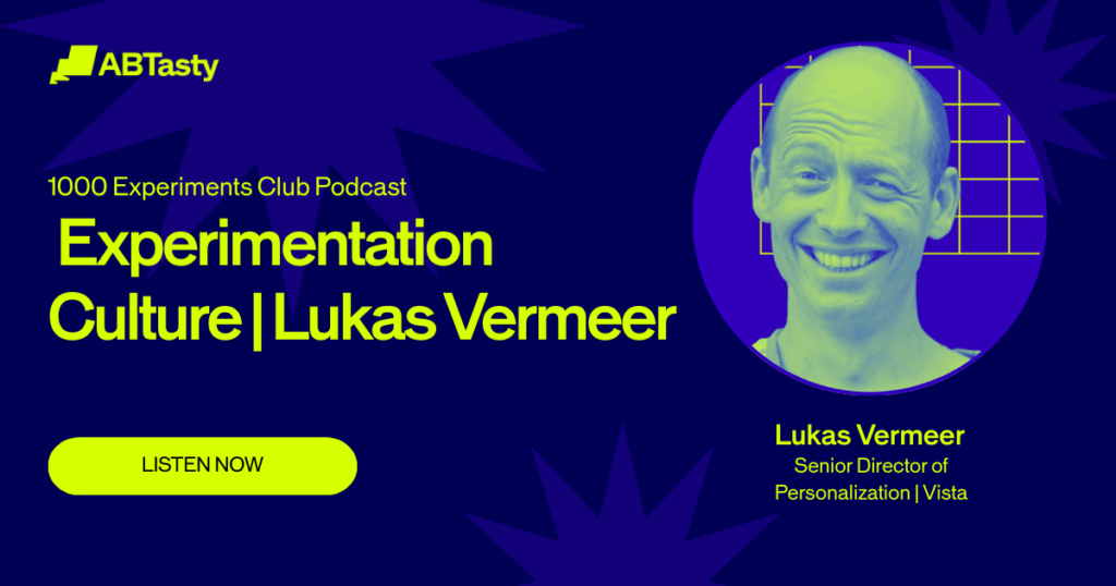 Server-side testing expert Lukas Vermeer on AB Tasty 1000 Experiments Club Podcast