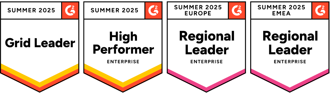 G2 badges Summer 2025