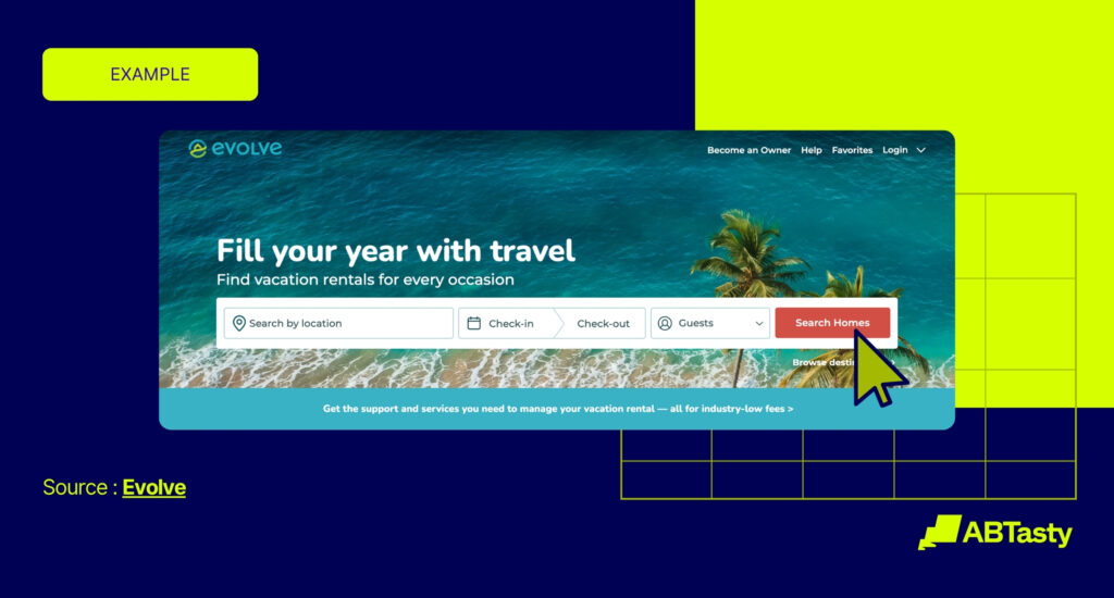 Evolve separates its traffic sources