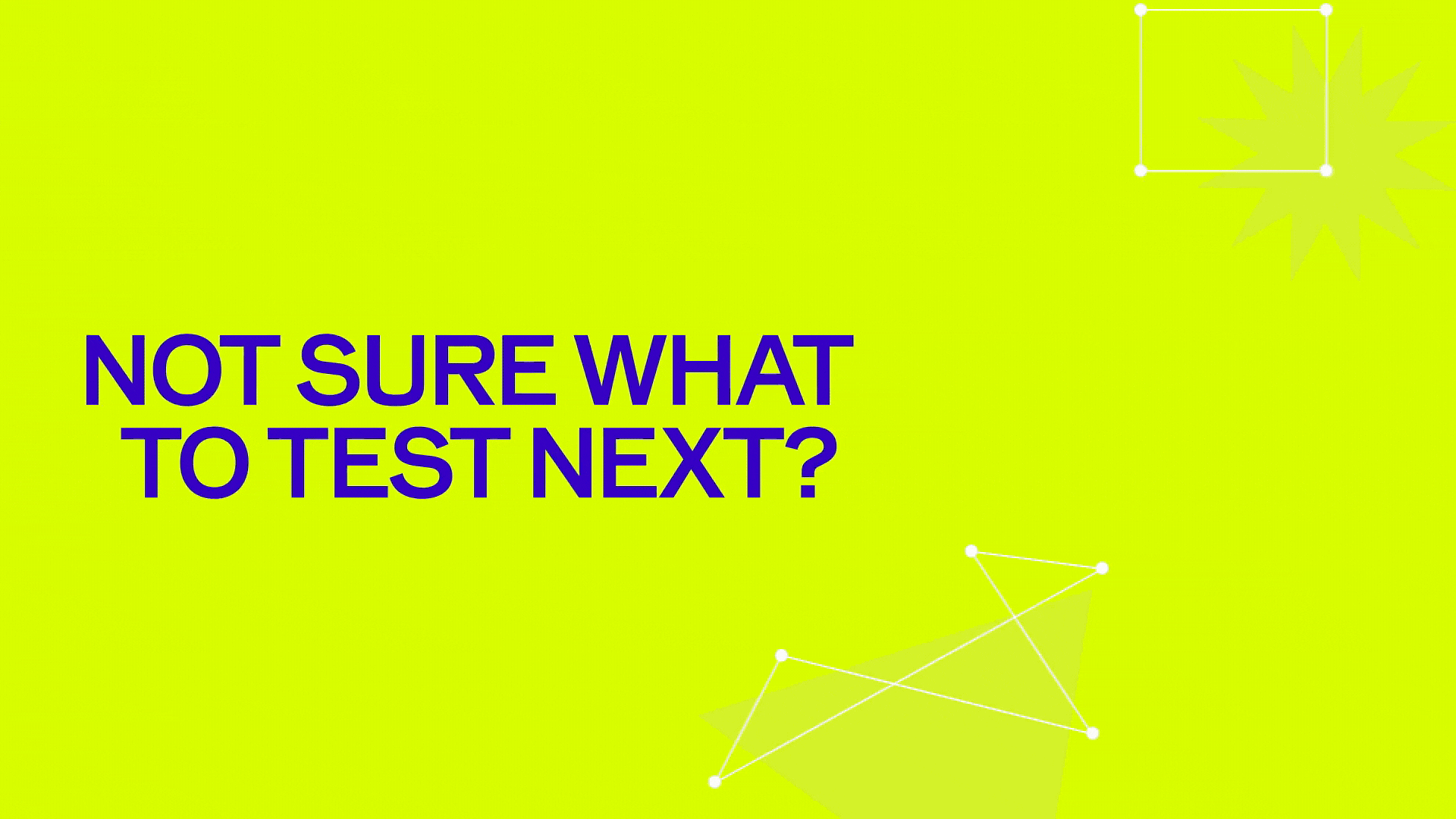 Evi Ideas - generating test ideas 