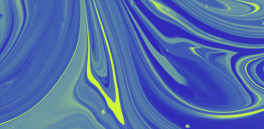 blue paint