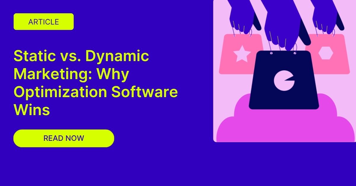 Static vs. Dynamic Website: Why Optimization Software Wins