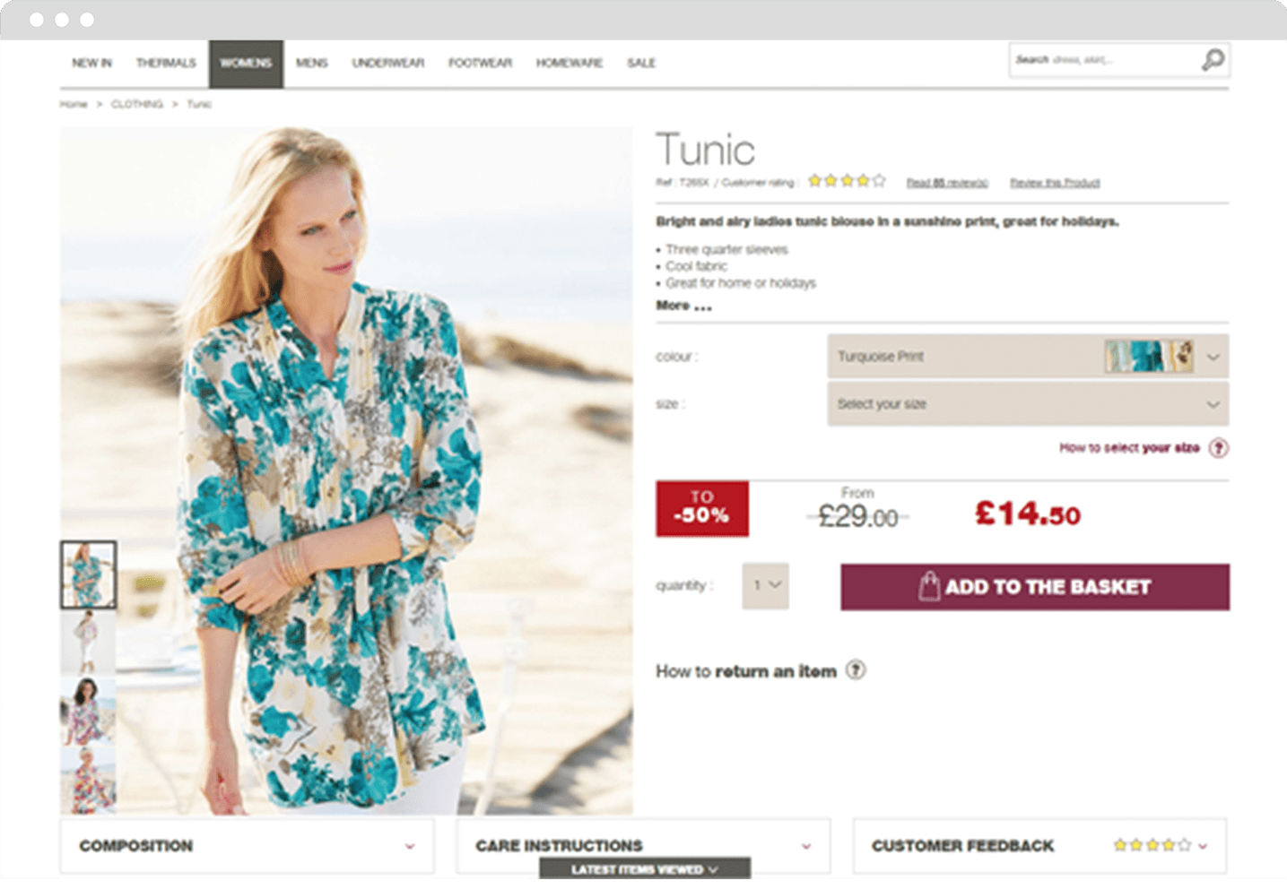 Damart AB Tasty use case original