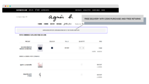 agnes-b-free-shipping