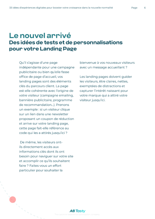 Get (Re)Acquainted With Your Customers’ Journey_ 33 Web Experimentation Ideas for Generating Growth in the New Normal-FR (1)-06