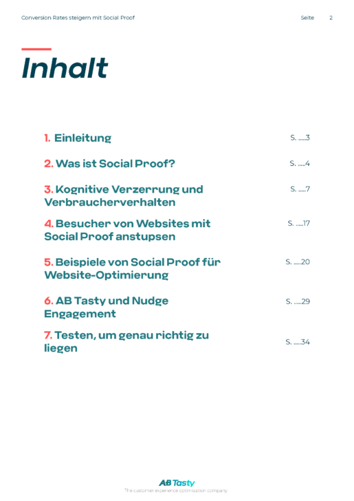 Vorschau Social Proof