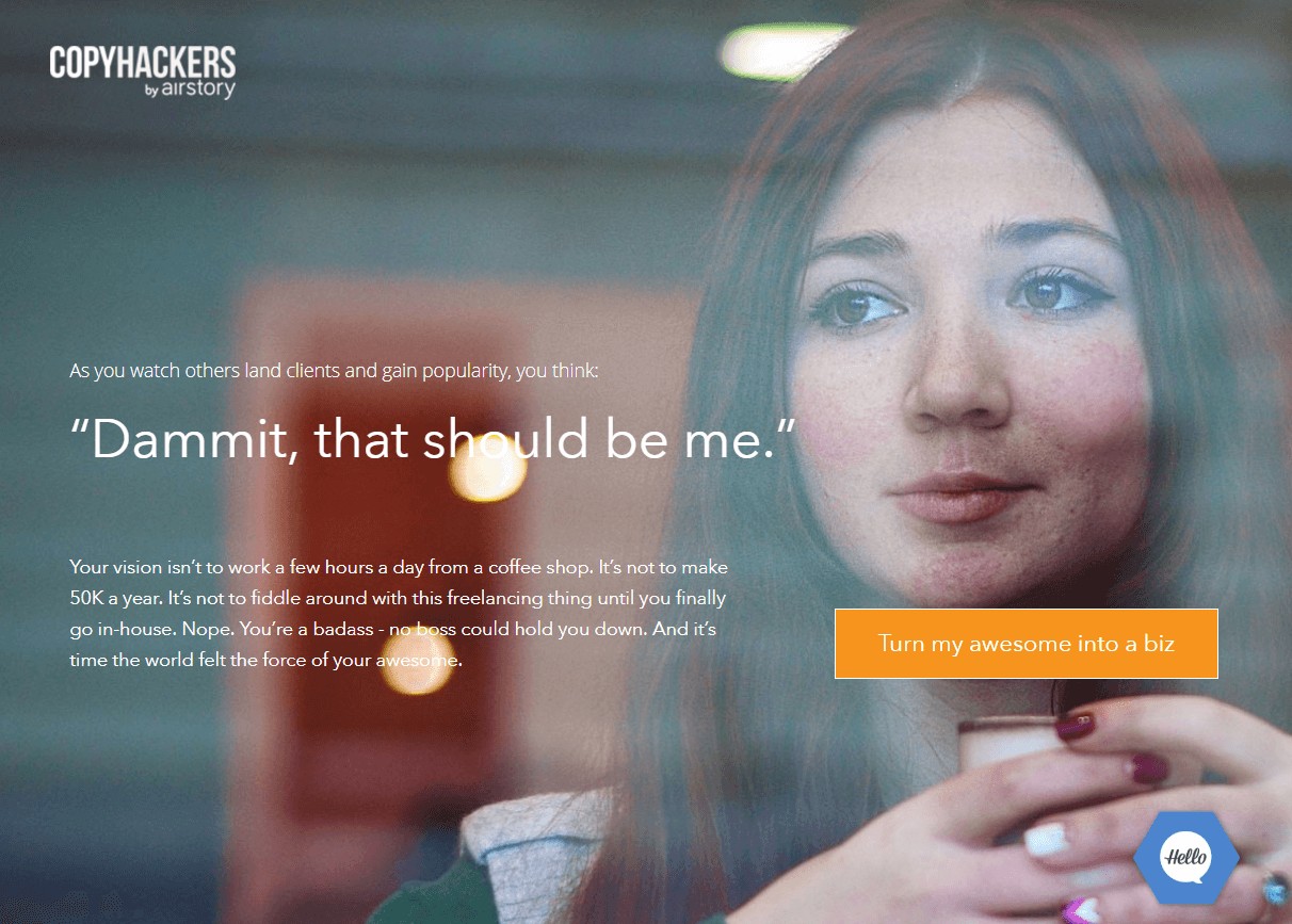 Nail the landing page
