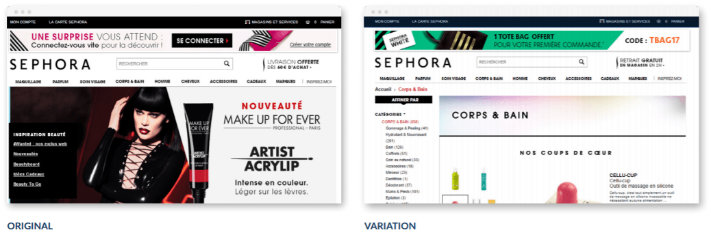 Sephora personalization