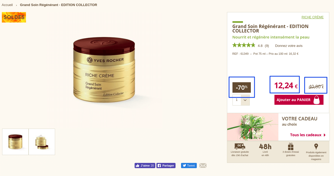 Yves Rocher Discounts