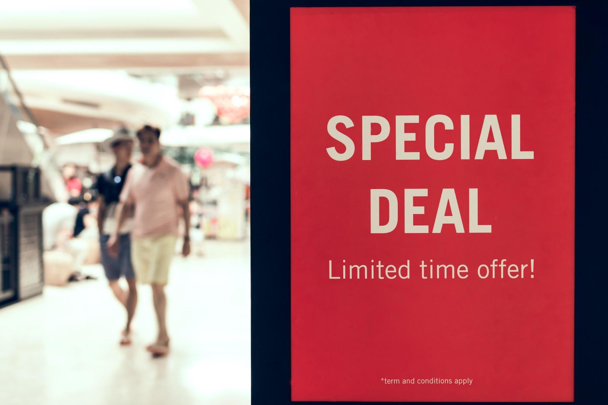 holiday deals