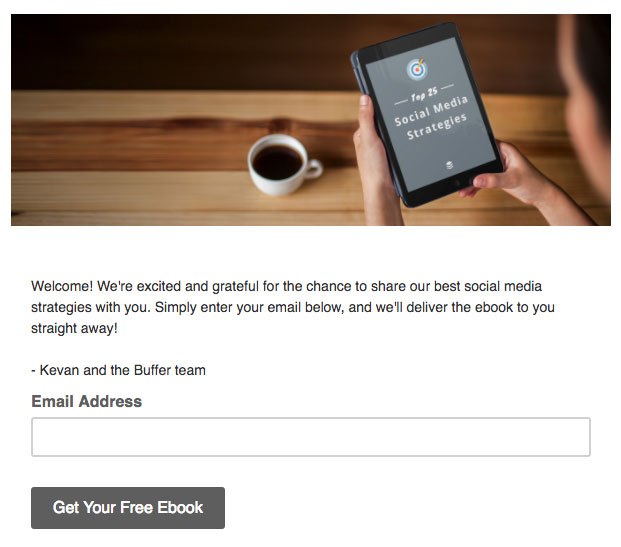 Buffer - Landing Page Lead Collector