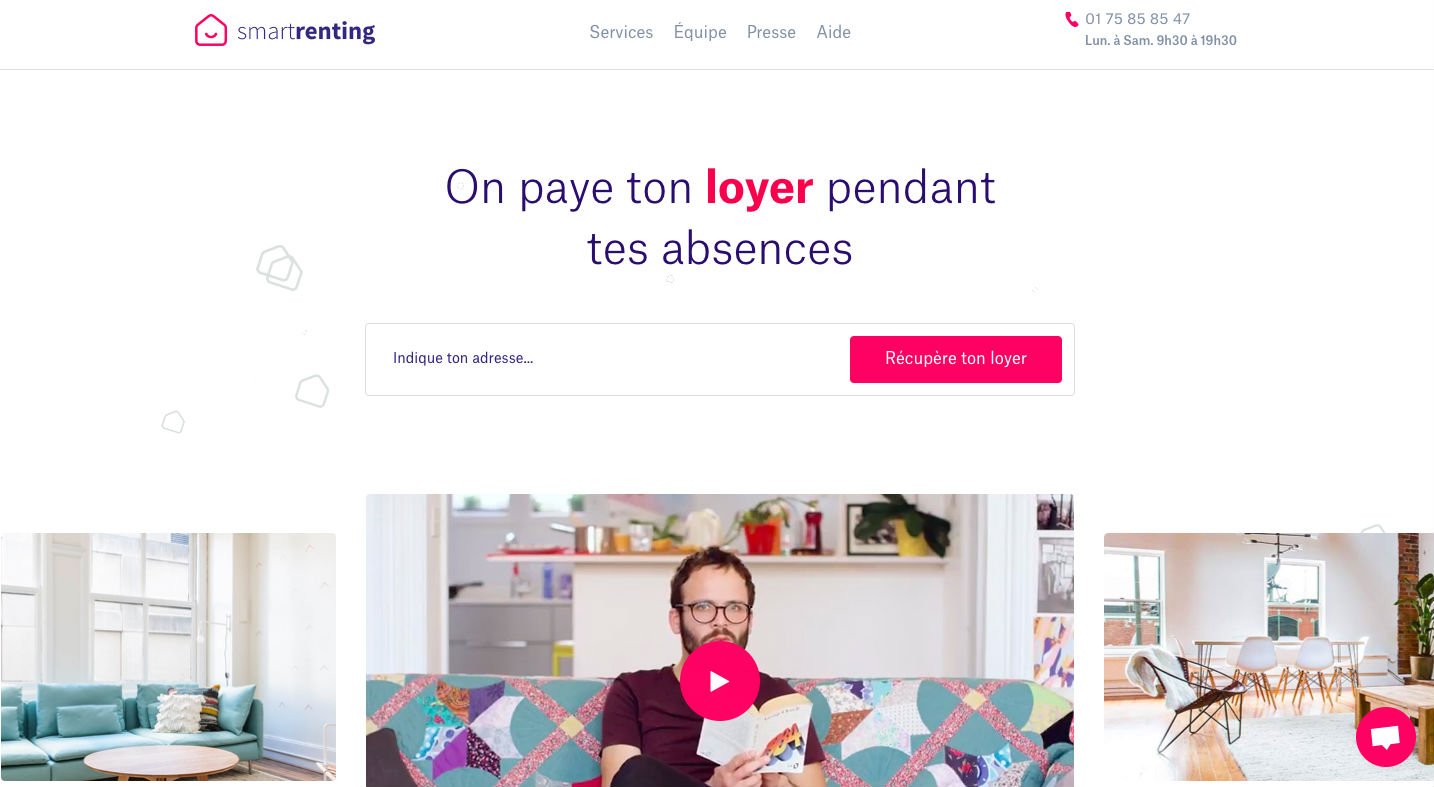 SMARTRENTING CTA Récupère ton loyer