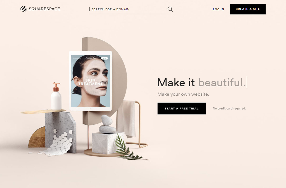 Call-to-action Squarespace