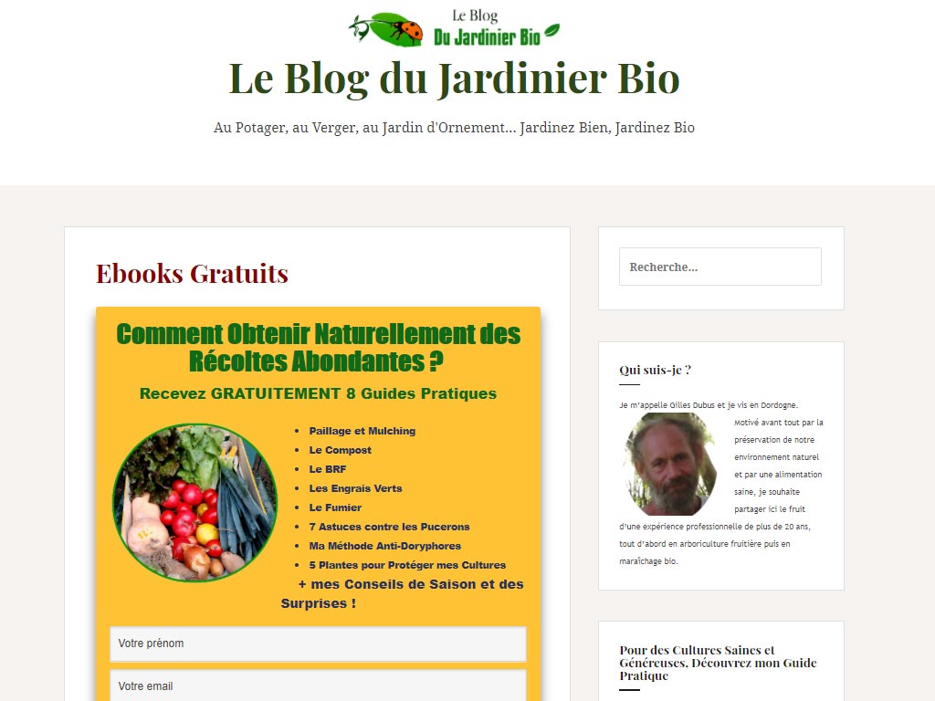 Tunnel de conversion pour Ebook